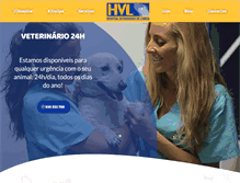 Tablet Screenshot of hospitalveterinario.eu