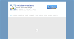 Desktop Screenshot of hospitalveterinario.com