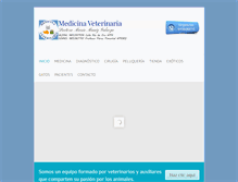 Tablet Screenshot of hospitalveterinario.com